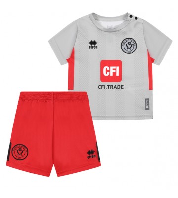 Sheffield United Tercera Equipación Niños 2023-24 Manga Corta (+ Pantalones cortos)